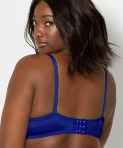 SAS Perfect Demi T-Shirt Bra | Crazy Cobalt Satin 11 SAS Perfect Demi T-Shirt Bra | Crazy Cobalt Satin