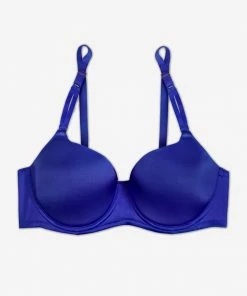 SAS Perfect Demi T-Shirt Bra | Crazy Cobalt Satin 12 SAS Perfect Demi T-Shirt Bra | Crazy Cobalt Satin