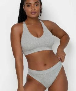 SAS Comfort Cotton Plunge Bralette 2 Pack | Lilac Iris Cotton/Light Grey Heather Cotton 13 SAS Comfort Cotton Plunge Bralette 2 Pack | Lilac Iris Cotton/Light Grey Heather Cotton