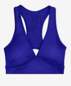 SAS Bras Cut-Out Racerback Bralette | Crazy Cobalt Satin 11 SAS Bras Cut-Out Racerback Bralette | Crazy Cobalt Satin