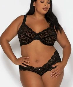 SAS Signature Lace Cheeky Panty 2 Pack | No No Red/ Black Hue 10 SAS Signature Lace Cheeky Panty 2 Pack | No No Red/ Black Hue