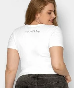 SAS Lounge & Sleepwear Empowered Graphic V-Neck Shirt | Empowered