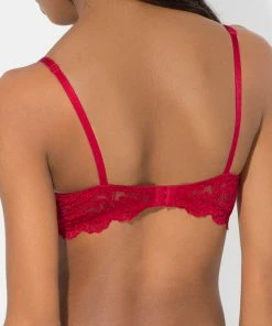 SAS Bras Add 2 Cup Sizes Push-Up Bra | No No Red
