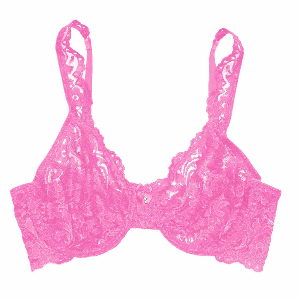 SAS Signature Lace Unlined Underwire Bra | Frosted Fuchsia 3 SAS Signature Lace Unlined Underwire Bra | Frosted Fuchsia