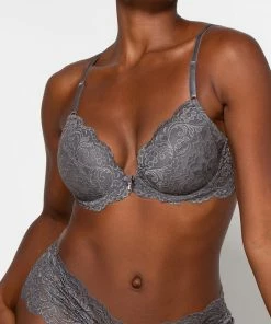 SAS Bras Signature Lace Push-Up Bra | Anthracite Lace 9 SAS Bras Signature Lace Push-Up Bra | Anthracite Lace