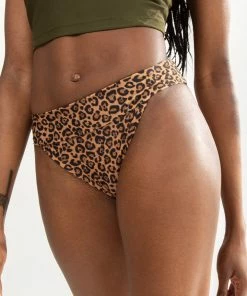SAS Reversible Banded Bikini Bottom | Classic Leopard/Olive Night