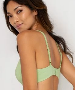 SAS Bras Comfort Cotton Scoop Neck Unlined Underwire Bra | Glass Green 9 SAS Bras Comfort Cotton Scoop Neck Unlined Underwire Bra | Glass Green