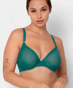 SAS Sheer Mesh Demi Underwire Bra | Fanfare Bras