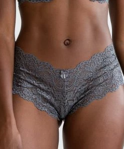 SAS Signature Lace Cheeky Panty 2 Pack | Anthracite/ Black Hue Panties