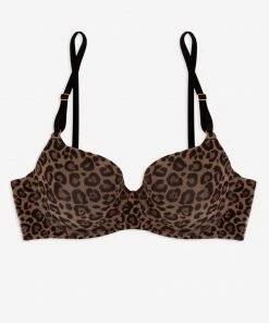 SAS Bras Perfect Demi T-Shirt Bra | Classic Leopard