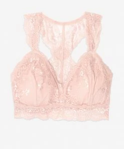 SAS Bras Lovely Lace Racerback Bralette | Blushing Rose