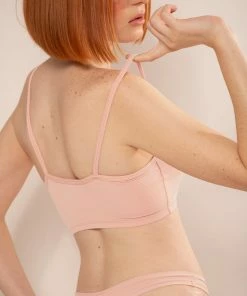 SAS The Naked Cami Bralette 2 Pack | Blushing Rose/Black Hue Stretch 10 SAS The Naked Cami Bralette 2 Pack | Blushing Rose/Black Hue Stretch