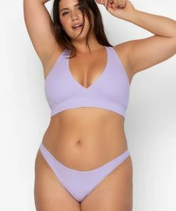 SAS Comfort Cotton Rib Cut-Out Racerback Bralette | Lilac Iris Cotton Bras 14 SAS Comfort Cotton Rib Cut-Out Racerback Bralette | Lilac Iris Cotton Bras