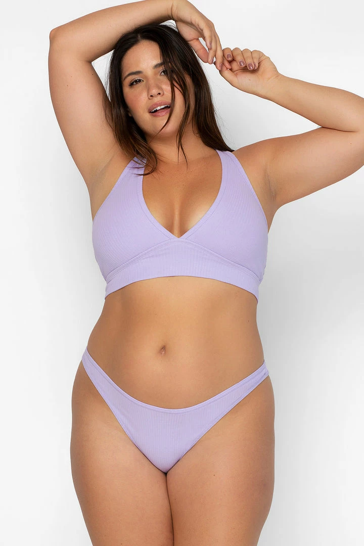 SAS Comfort Cotton Rib Cut-Out Racerback Bralette | Lilac Iris Cotton Bras 6 SAS Comfort Cotton Rib Cut-Out Racerback Bralette | Lilac Iris Cotton Bras