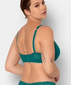 SAS Panties Lace Trim Thong Panty 2 Pack | Fanfare/Black Hue