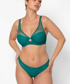 SAS Mesh Plunge Bra | Fanfare Bras