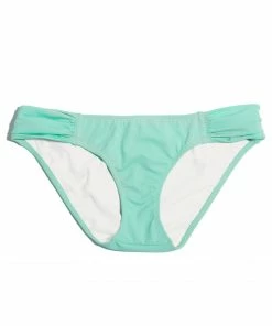 SAS Swimwear Swim Secret Side Ruched Bikini Bottom | Cool Mint Chip