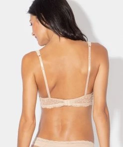 SAS Panties Lace Trim Thong Panty 2 Pack | In The Buff/Black Hue