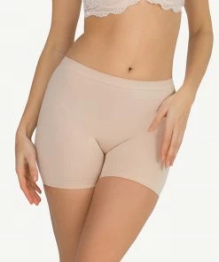 SAS Panties Seamless Underskirt Boyshort | Sand