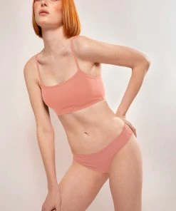 SAS The Naked Bikini Panty 2 Pack | Tuscany Clay/Black Hue Stretch Panties