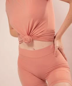 SAS Lounge & Sleepwear The Naked Slip Short 2 Pack | Tuscany Clay/Black Hue Stretch