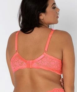 SAS Signature Lace Unlined Underwire Bra | Punchy Peach