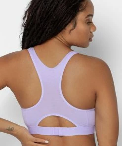 SAS Comfort Cotton Front & Back Close Racerback Bra | Lilac Iris Cotton Bras 11 SAS Comfort Cotton Front & Back Close Racerback Bra | Lilac Iris Cotton Bras