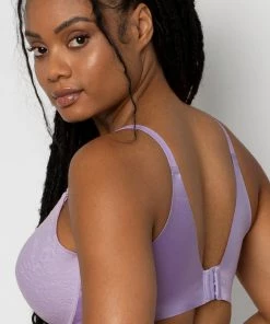 SAS Bras Smooth Lace T-Shirt Bra | Lilac Iris Smooth Lace