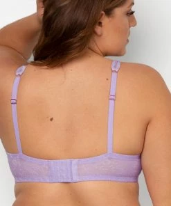 SAS Mesh Plunge Bra | Lilac Iris Smooth Lace 10 SAS Mesh Plunge Bra | Lilac Iris Smooth Lace