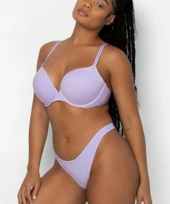 SAS Bras Perfect Push-Up Bra | Lilac Iris Cotton