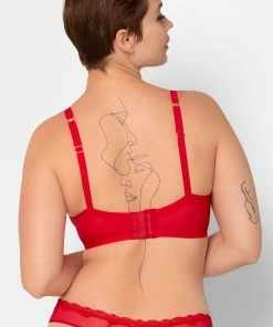 SAS Panties Lace Trim Thong Panty 2 Pack | Crantastic/Black Hue