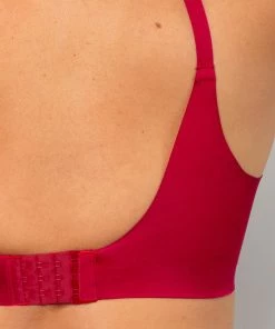 SAS Smooth Lace T-Shirt Bra | No No Red Smooth Lace