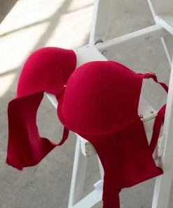 SAS Smooth Lace T-Shirt Bra | No No Red Smooth Lace