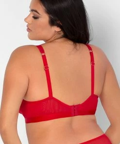 SAS Sheer Mesh Plunge Bralette | Crantastic