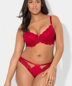 SAS Signature Lace Push-Up Bra | No No Red Bras