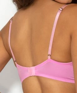 SAS Add 2 Cup Sizes Push-Up Bra | Violet Satin Bras
