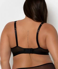 SAS Sheer Mesh Plunge Bralette | Black Hue Mesh Bras 12 SAS Sheer Mesh Plunge Bralette | Black Hue Mesh Bras