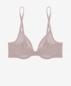 SAS Sheer Mesh Demi Underwire Bra | Bark Mesh
