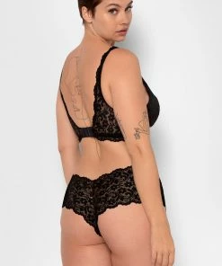 SAS Signature Lace Cheeky Panty 2 Pack | Fanfare/Black Hue
