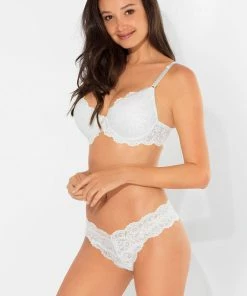 SAS Signature Lace Thong Panty 2 Pack | Blue Radiance/White Panties 9 SAS Signature Lace Thong Panty 2 Pack | Blue Radiance/White Panties