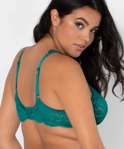 SAS Plus Size Signature Lace Unlined Underwire Bra With Added Support | Fanfare