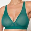 SAS Bras Sheer Mesh Plunge Bralette | Fanfare