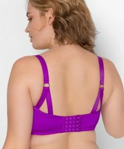 SAS Bras Perfect Push-Up Bra | Fierce Violet Satin