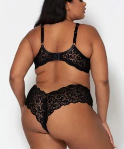 SAS Signature Lace Cheeky Panty 2 Pack | Black Hue/White Panties