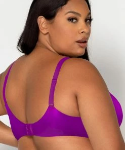 SAS Perfect Wireless Bra | Fierce Violet Satin