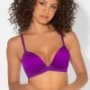 SAS Perfect Wireless Bra | Fierce Violet Satin