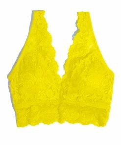 SAS Signature Lace Deep V Bralette | Cabana Banana