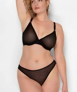 SAS Mesh High Leg Panty 2 Pack | Bark/Black Hue Panties