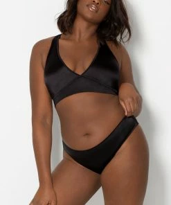 SAS No-Show Hipster Panty 2 Pack | Black/Light Violet