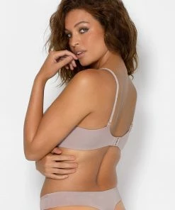 SAS No-Show Thong 2 Pack | Bark/Black Hue Panties